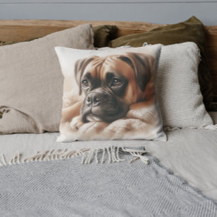 Almofada Cachorro Boxer: Mestre do Relaxamento & Especialis