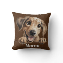Cachorro Cachorro Travesseiro decorativo