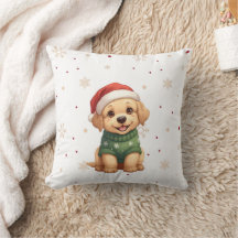 Cachorro de Natal Adorável - Natal Puppy Festivo