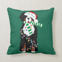 Cachorro de Natal Personalizado da Montanha Bernes