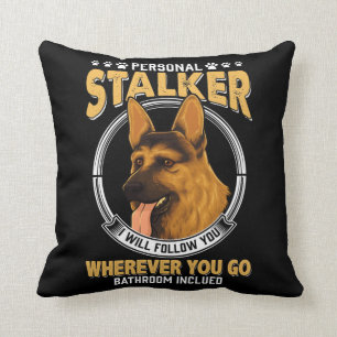 Almofada Cachorro do German shepherd Pessoal