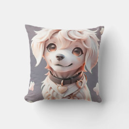 Almofada Cachorro do Retriever de Ouro Chibi