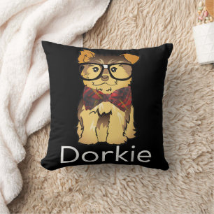 Almofada Cachorro Engraçado Dorkie Dorky Yorkie