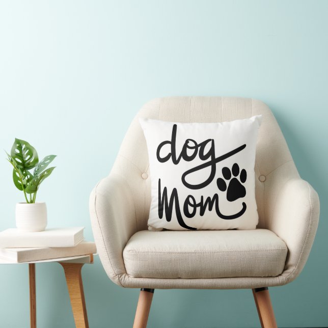 Almofada Cachorro Engraçado Mãe (Cadeira)