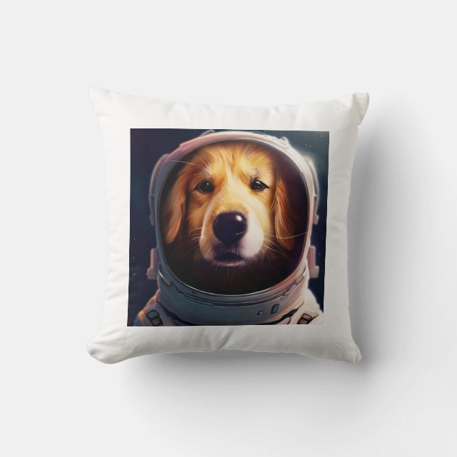 Almofada Cachorro espacial (Frente)