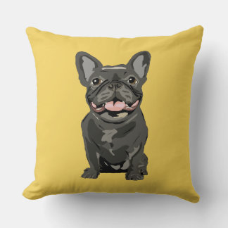 Almofada Cachorro fofo, bulldog francês