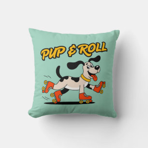 Almofada Cachorro no cilindro Skates Pup e Rolagem