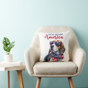 Almofada Cachorro Patriota-Beagle