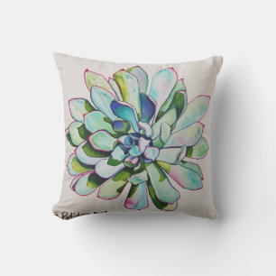 Almofada Cactus Blue e Pink Cushion