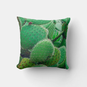 Almofada Cactus, cacto de pera picante, espinhos de cacto,