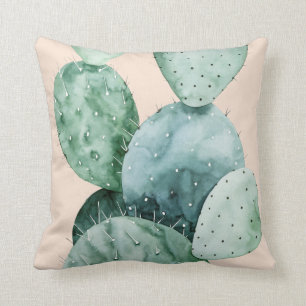 Almofada Cactus no Coral
