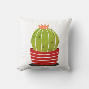Almofada CACTUS TRAVESSEIRO cactus em uma arte mínima de po