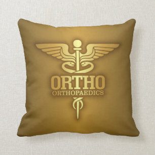 Almofada Caduceus Dourado (ORTO)