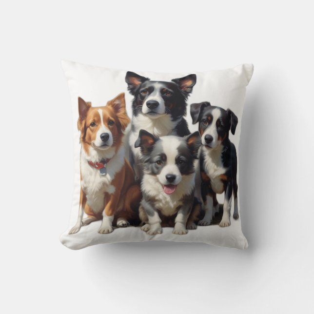 Almofada Cães Pequenos Adoráveis (Frente)