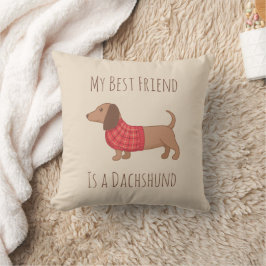 Almofada Cães são o meu cachorro de linguiça de Dachshund d