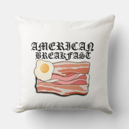 Almofada Café americano bacon ovo julho piquenique