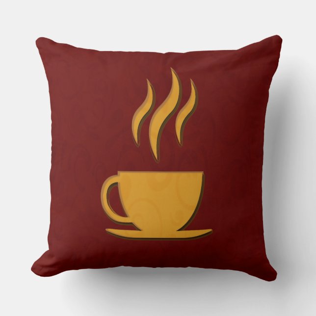 Almofada Café com Estilo (Frente)