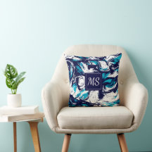 Café com Impressão Personalizada de Oceano Profund