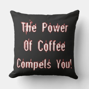 Almofada Café Compele Você Branca