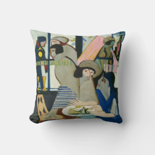 Almofada Café de Ernst Ludwig Kirchner