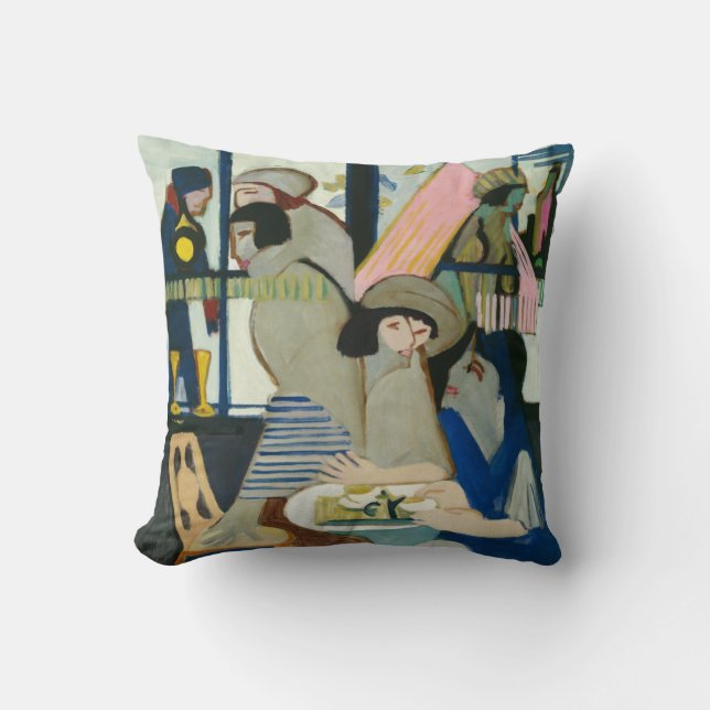 Almofada Café de Ernst Ludwig Kirchner (Frente)