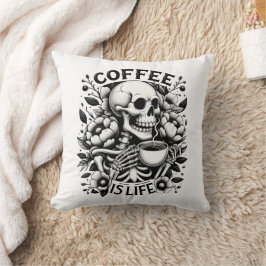 Almofada Café É a Vida