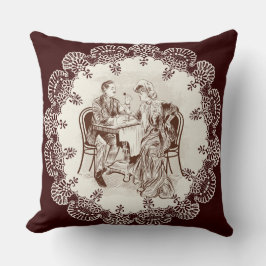 Almofada café e amor