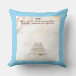 Almofada Café no céu