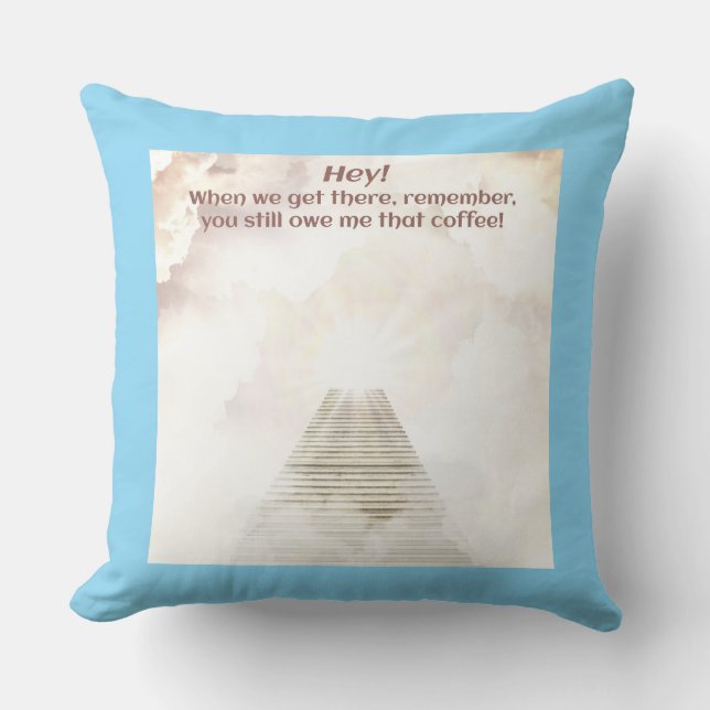 Almofada Café no céu (Frente)