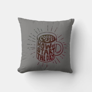 Almofada Café para começar seu dia T-Shirt
