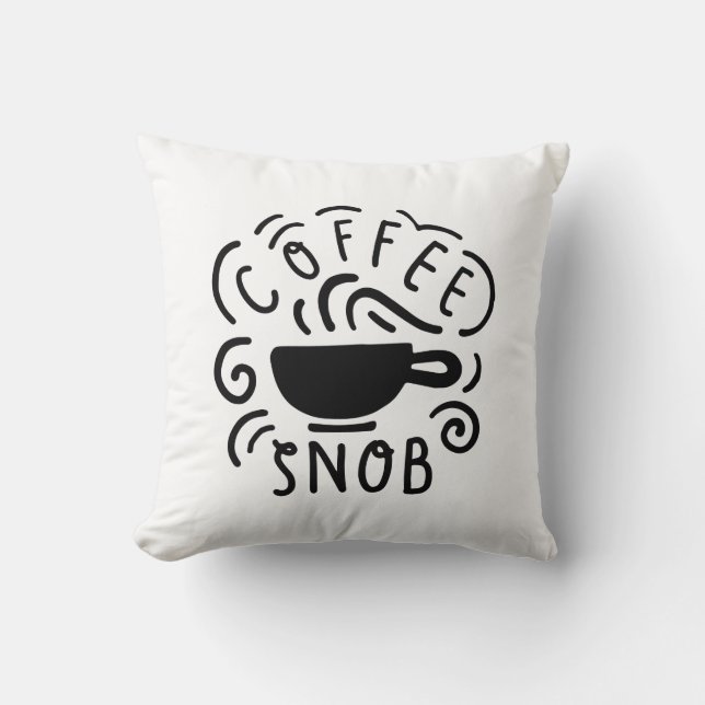 Almofada Café Snob (Frente)