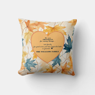 Almofada Cair Harvest Orange Foliage Cote Personalizado