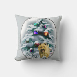 Almofada Cairn Terrier Christmas