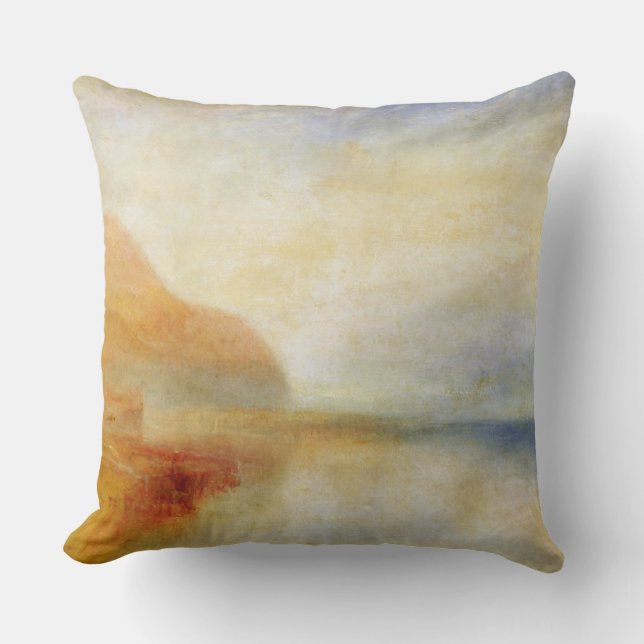 Almofada Cais de Joseph Mallord William Turner | Inverary, (Frente)