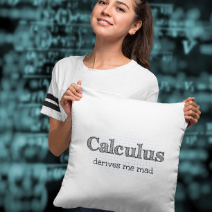 Almofada Calcula Derme Mad Math Humor
