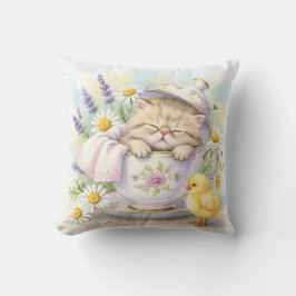 Almofada Cama confortável, Kitten e Pintinho