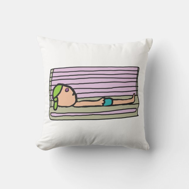 Almofada Cama de Bronzeamento (Frente)