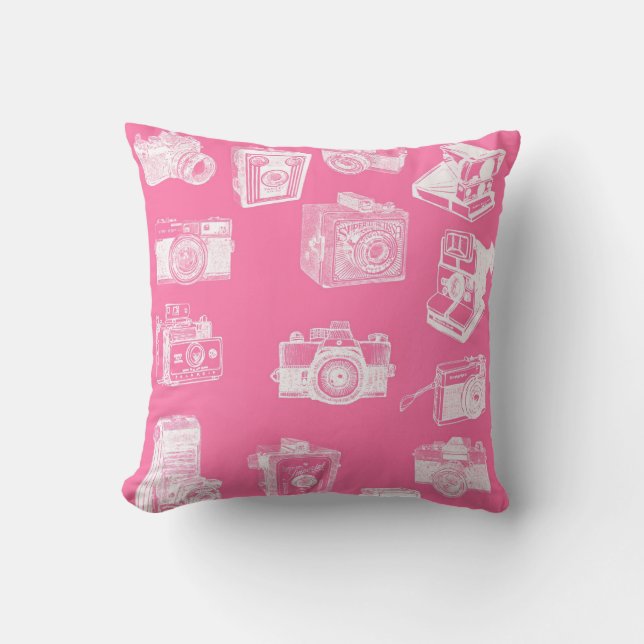 Almofada Cama de dobros velha retro (Frente)