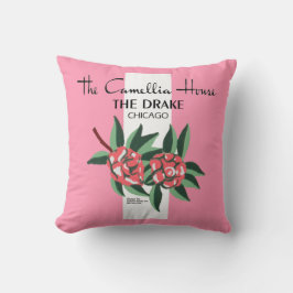 Almofada Camellia House, Drake Hotel, Chicago; 1940-1977 T-