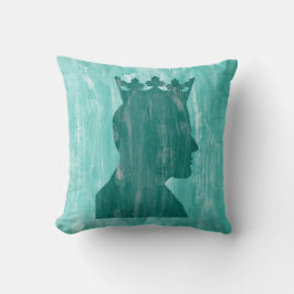 Almofada Camelot: Rei e rainha