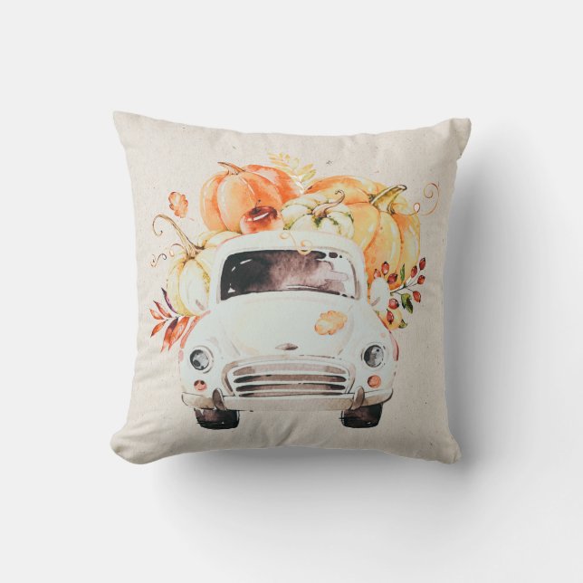 Almofada Caminhão rústico grato da colheita da queda do (Frente)