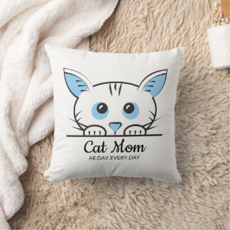 Almofada Caminho de Mesa Mãe de Gato Fofa