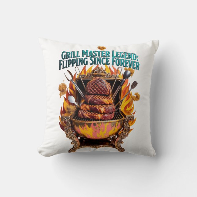 Almofada Camisa Grill Master Legend  (Frente)