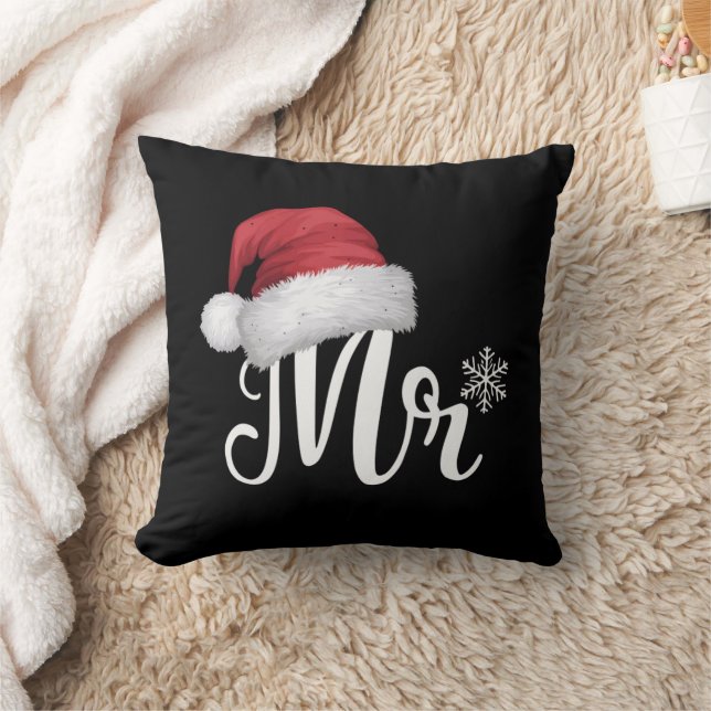 Almofada Camisas de Natal Combinando para Casais Sr. Papai  (Cobertor)