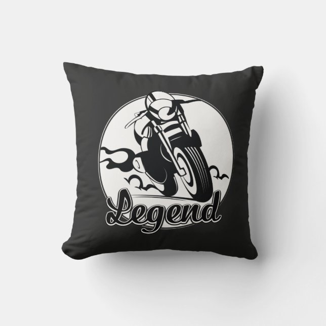 Almofada Camiseta de Moto Legend (Frente)