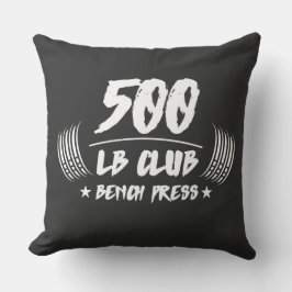 Almofada Camiseta do Clube de Levantamento de Peso de 500 L