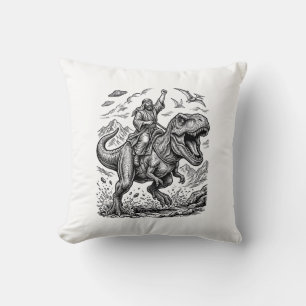 Almofada Camiseta Gráfica com Ilustração de Cavaleiro de Di