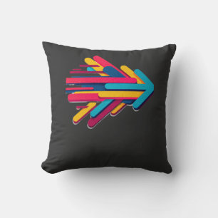 Almofada Camiseta Manga Longa Dynamic Abstract Arrow Speed