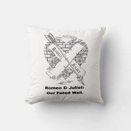Almofada Camiseta Romeo e Julieta