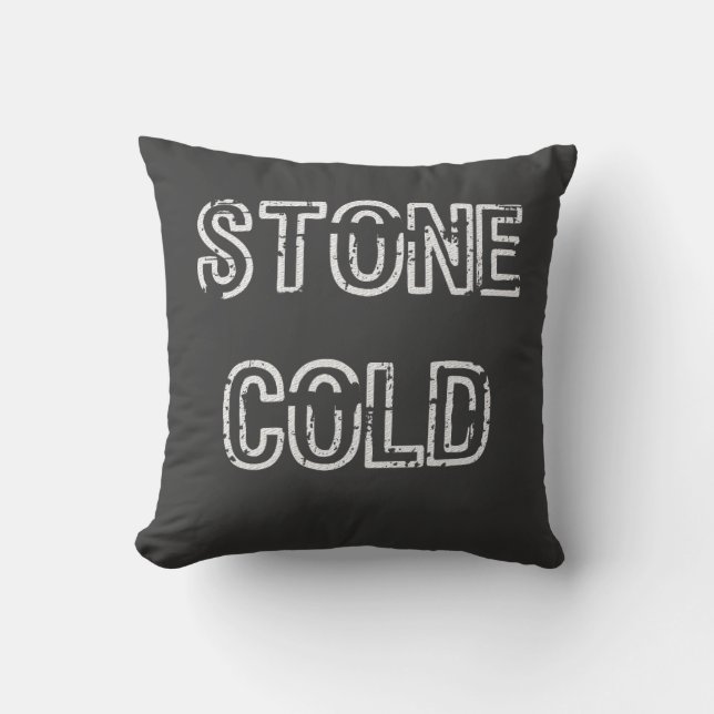 Almofada Camiseta Stone Cold (Frente)